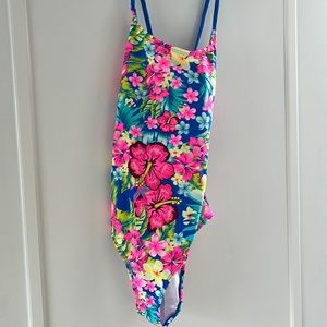 Retro 2000s One Piece Floral